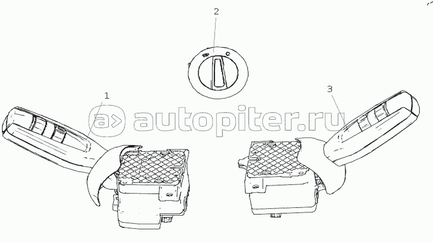 AC962258000202 Комбинированный выключатель (ZF/slow)
