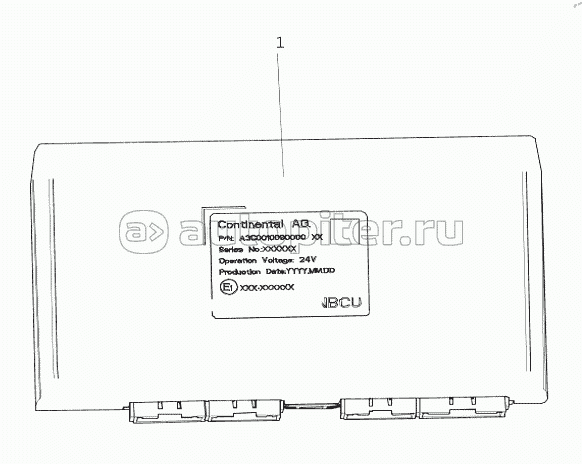 AC99185880504 SAM (Со шлюзом 0DNA000210305 /Адаптировано к ZF_AMT)