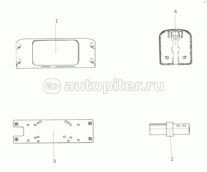 AC96255890007 Аксессуары основного контроллера помощи водителю с системой предупреждения об интеграции (C7 подъёмник /Счетчики с цветным экраном /Широкий Низкий Не ==)