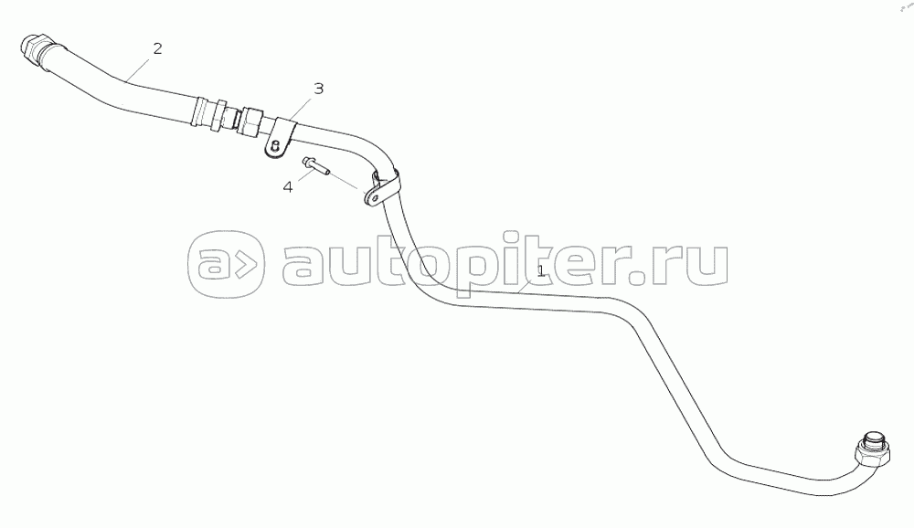 AC9925367110004 Блок энергоснабжения тормозной системы (Топливо MAN /Секция двигателя /Модернизация SITRAK)