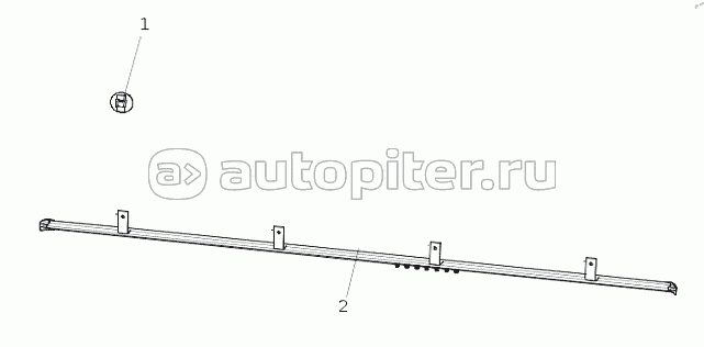AC16D61-0600001 Широкие карнизы по периметру корпуса