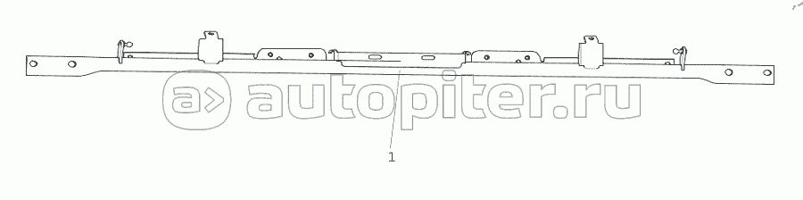 AC16D93-000001 Передняя соединительная балка кабины (C7 подъёмник)
