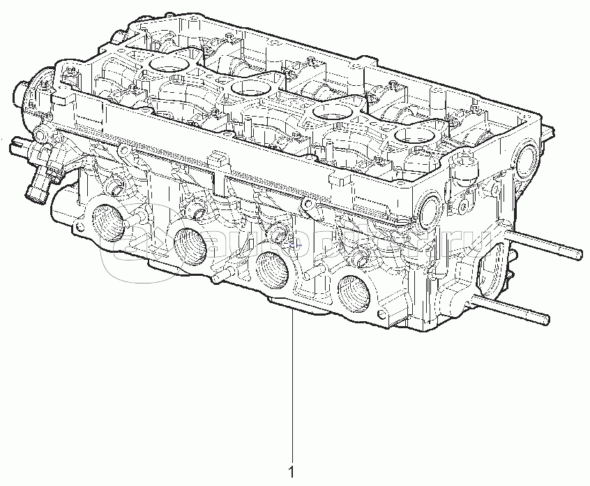112010. ГОЛОВКА БЛОКА ЦИЛИНДРОВ В СБОРЕ (16 КЛ.)