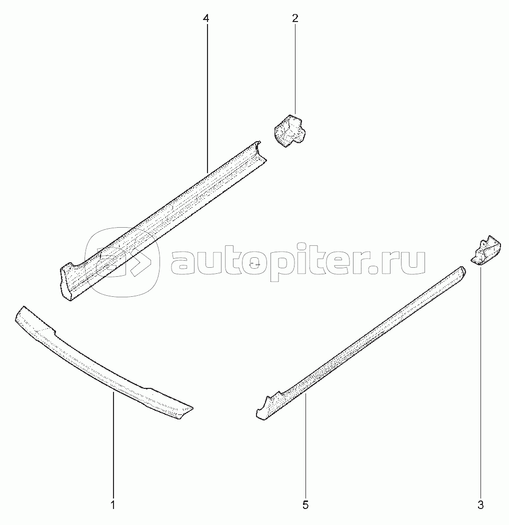 552014. СПОЙЛЕР, ОБТЕКАТЕЛИ ПОРОГОВ (DRIVE ACTIVE)