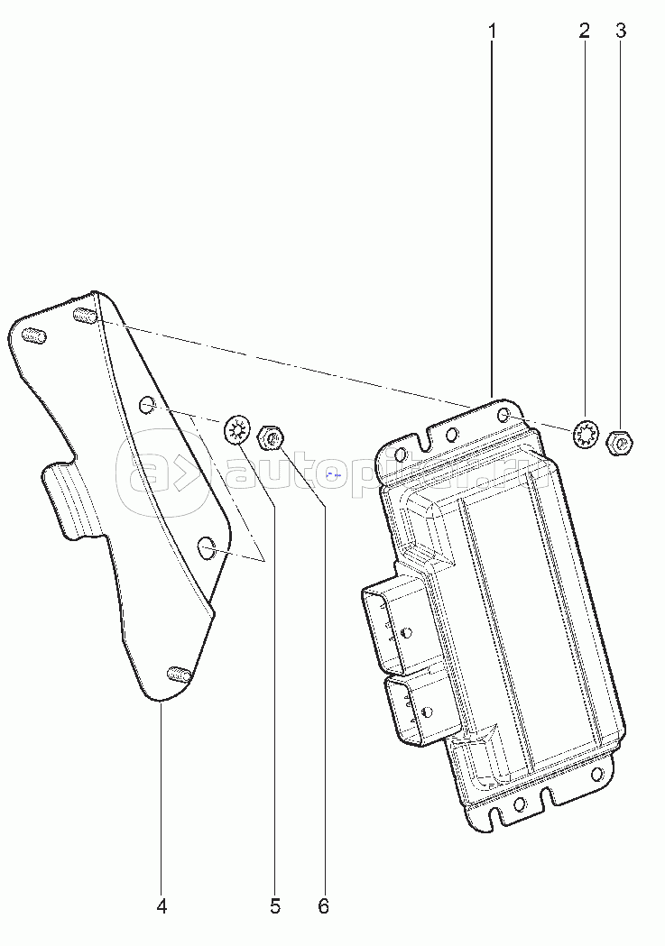 174110. КОНТРОЛЛЕР ЭСУД (УЧЕБНЫЙ АВТОМОБИЛЬ)