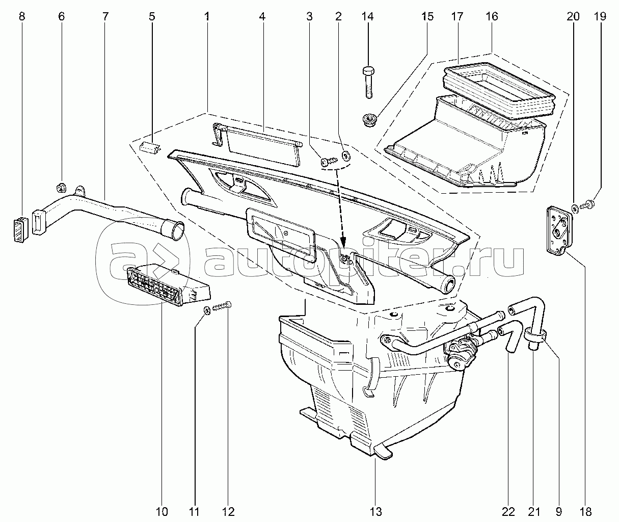 601110. Система вентиляции и отопления (без КУ) (М6.1)