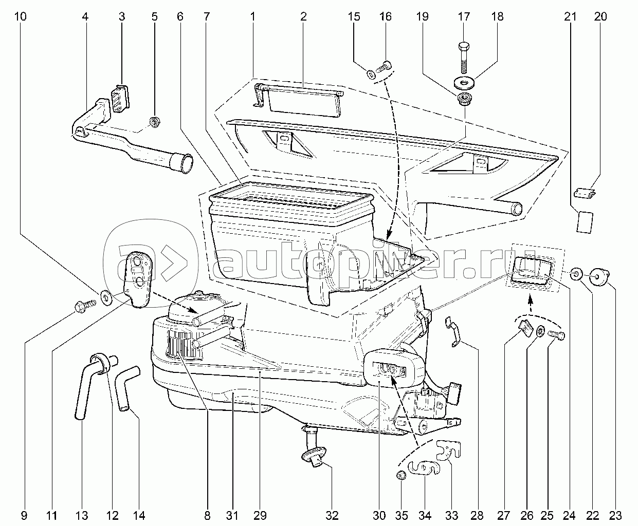 601210. Система вентиляции и отопления (с КУ)(М6.1)