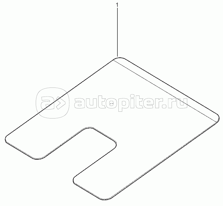 910713. КОВЕР БАГАЖНИКА УНИВЕРСАЛЬНЫЙ ПОГРУЗОЧНЫЙ