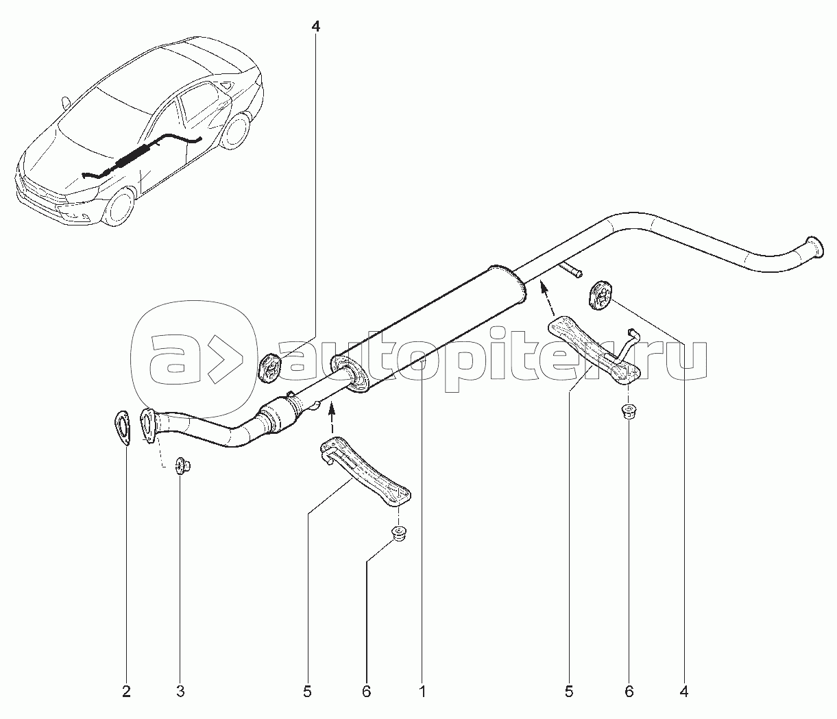 142110. ГЛУШИТЕЛЬ ДОПОЛНИТЕЛЬНЫЙ (до 26.12.2017)