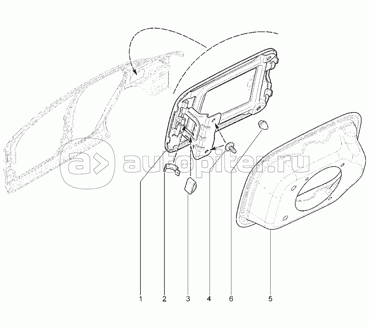 193910. КРЫШКА ЛЮКА ТОПЛИВНОГО БАКА (до 31.08.2017)