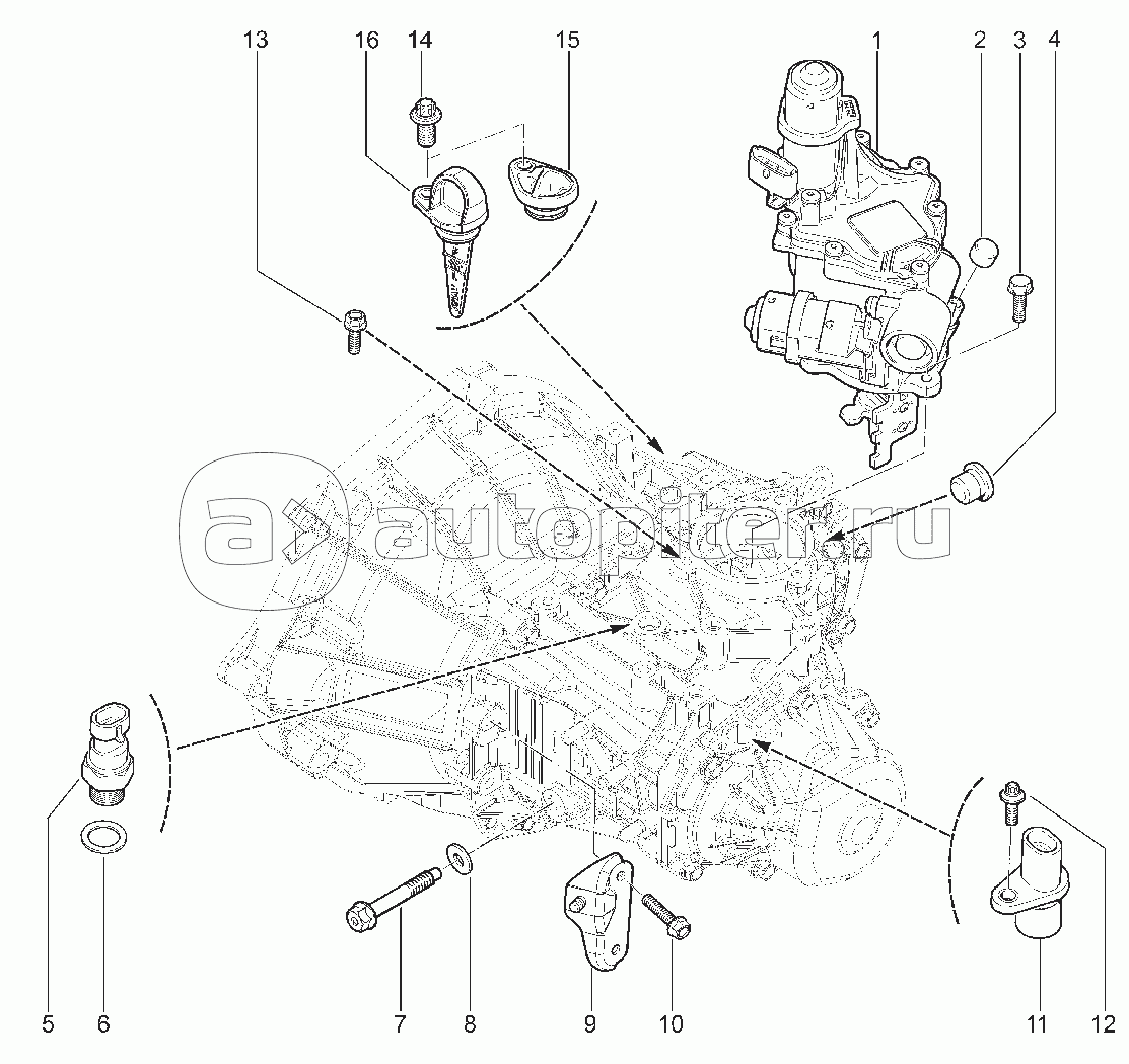 211510. АКТУАТОР МЕХАНИЗМА ПЕРЕКЛЮЧЕНИЯ ПЕРЕДАЧ