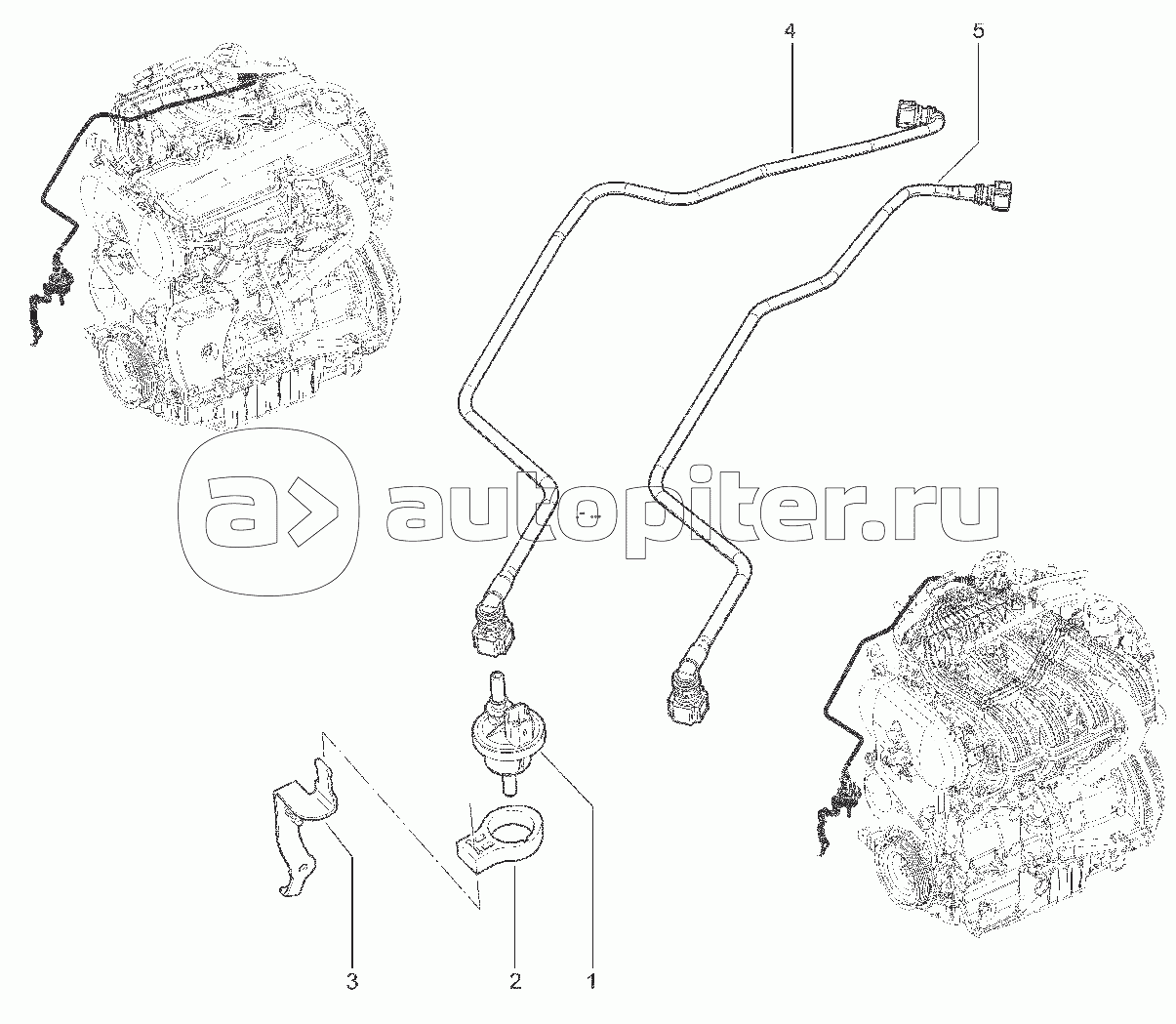 146523. СИСТЕМА УЛАВЛИВАНИЯ ПАРОВ БЕНЗИНА (16клап)