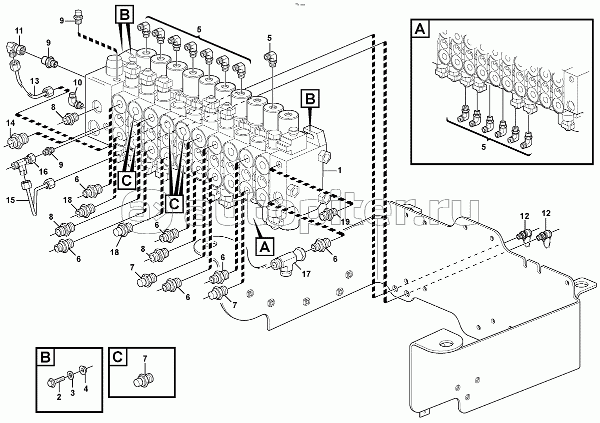 11895325, 11895326. Valve body with fitting parts
