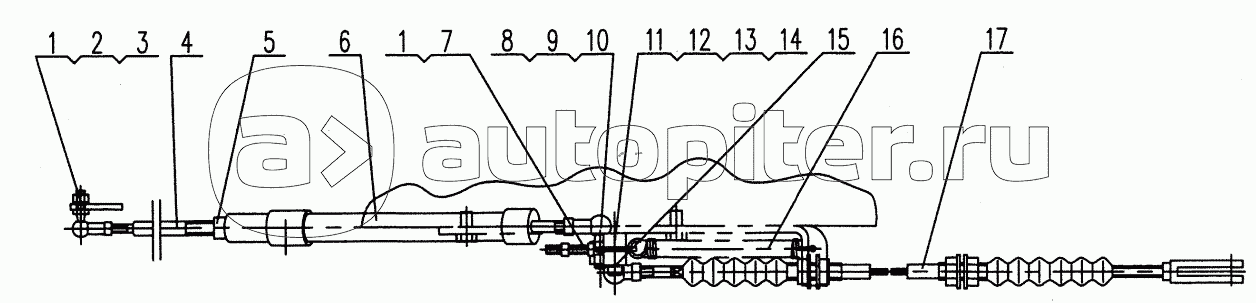 XZ25K.45.15A Engine Accelerator And Put Off
