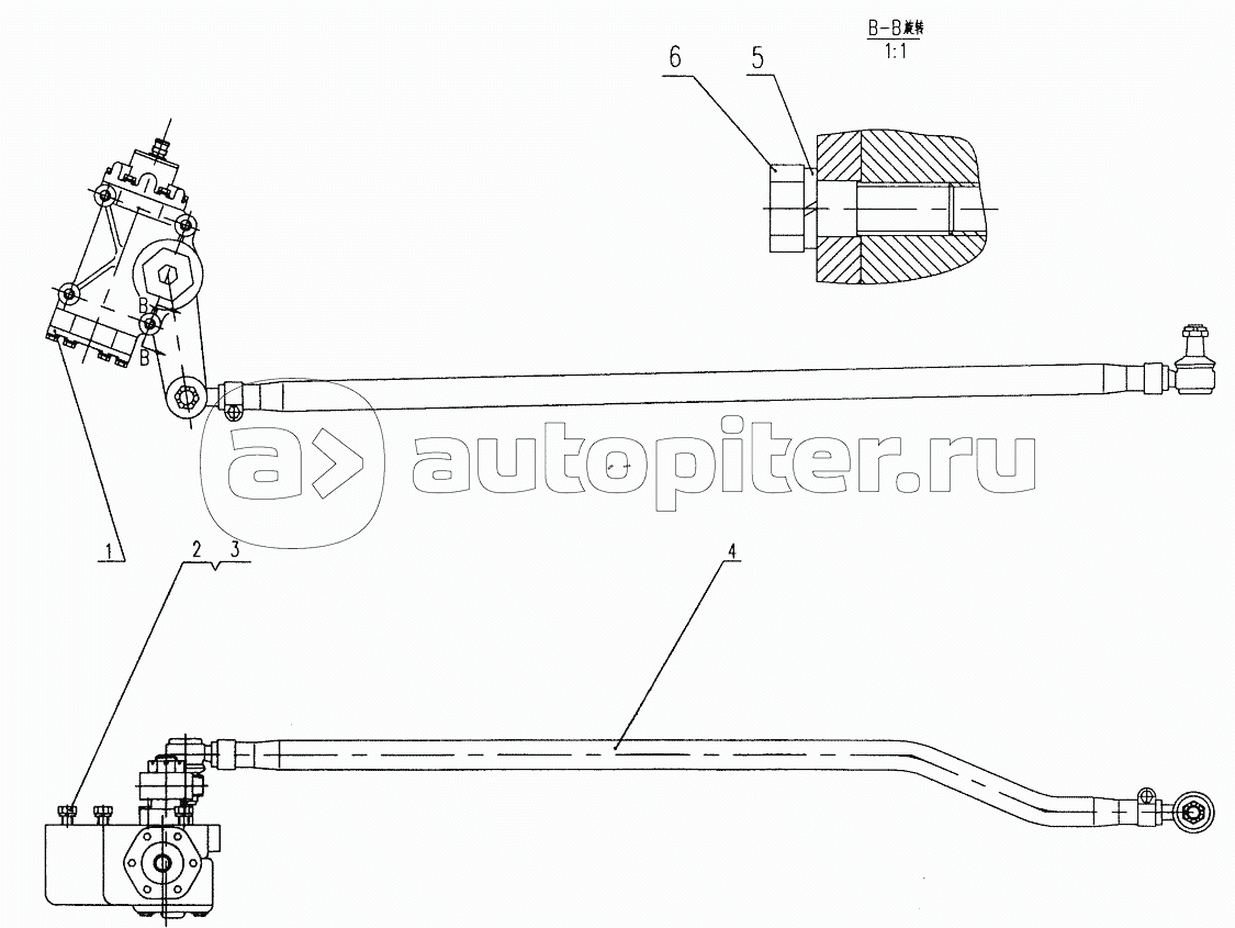 XZ16K.65 Steering System(Sreering Gear And Vertical)
