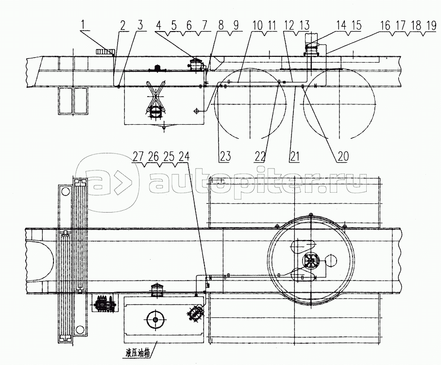 QY35K.65.1 Pipes For Oil Return And Oil Drain