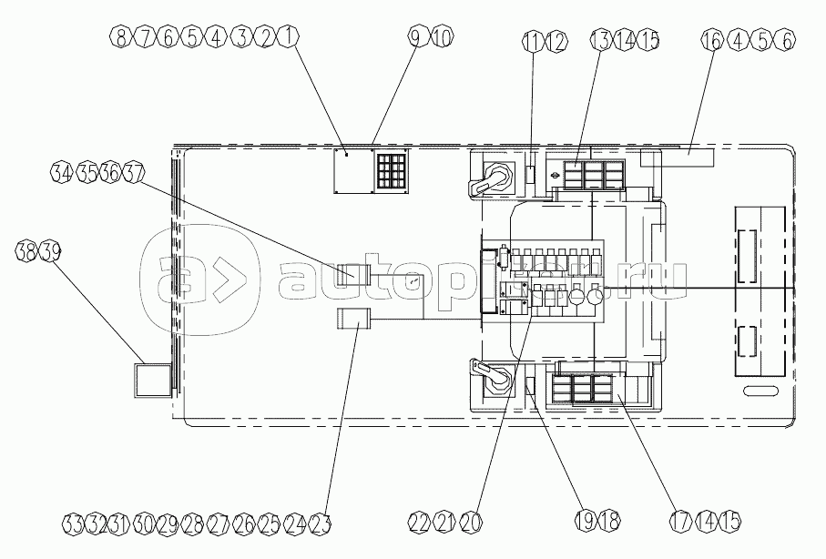 111701188 Operating cabs electric system