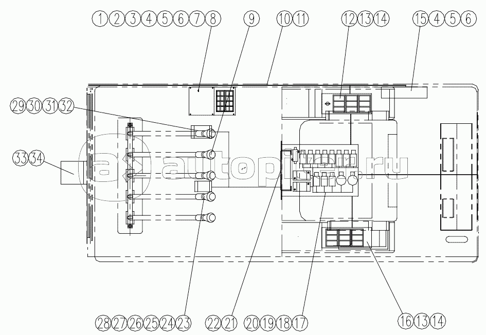 111701190 Operating cabs electric system