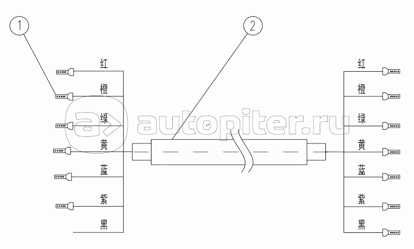 803600327 Length and Angle Sensor Cable Unit