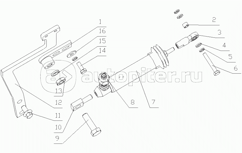 L30AA-1115000/10 Система отсечки топлива в сборе