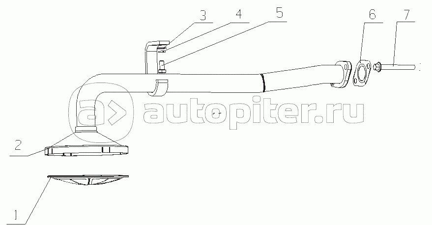 L30YA-1010000 Фильтр маслоуловителя в сборе