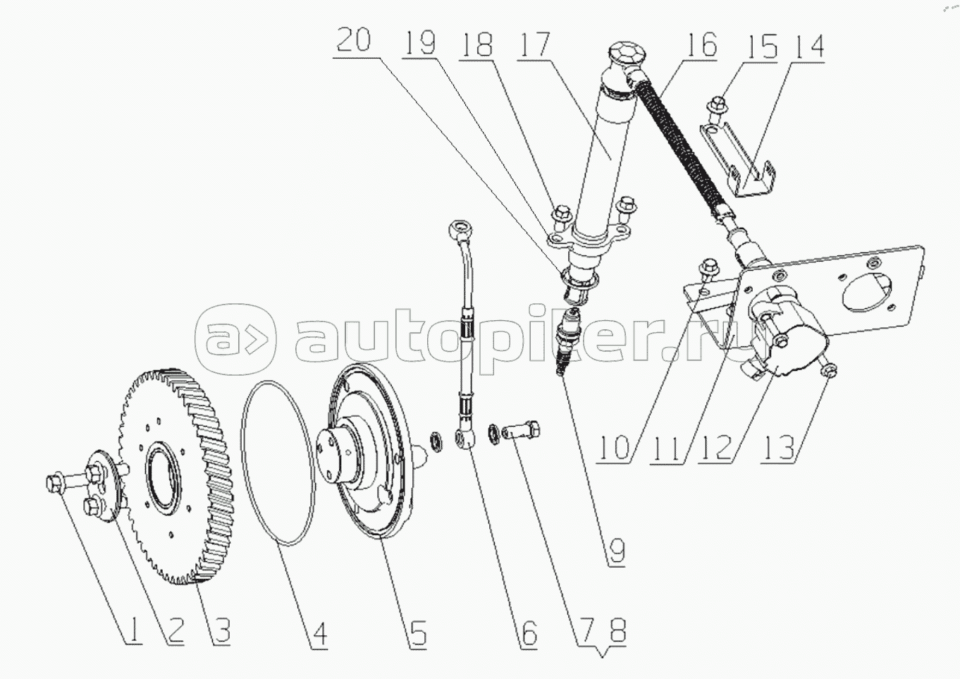 MY100-3705000/08 Ignition System Assembly