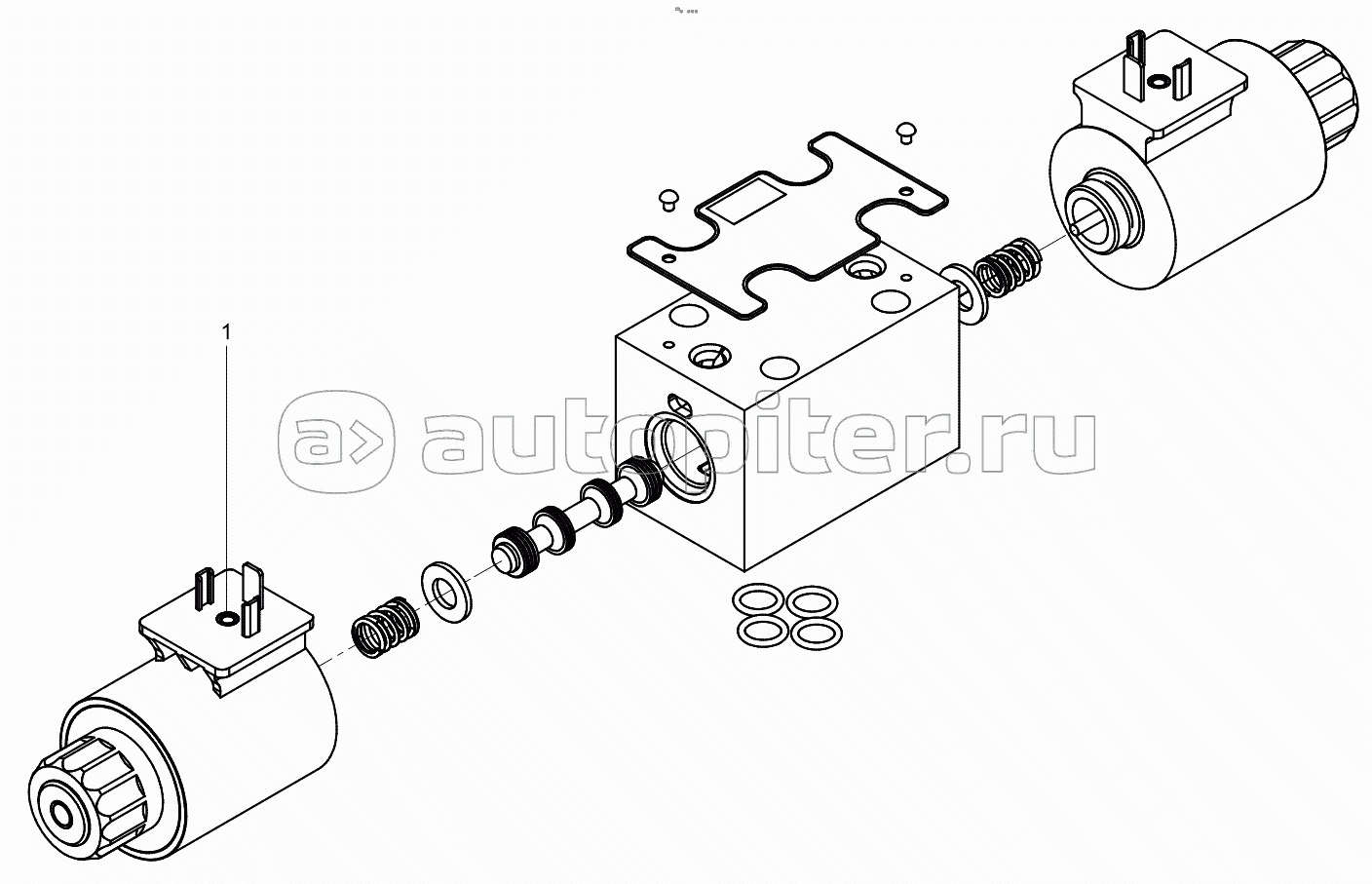 Electromagnetic reversing valve 1010300582