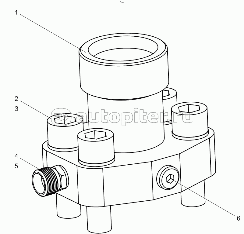 Rod multi-pass block group 001609118A0003000