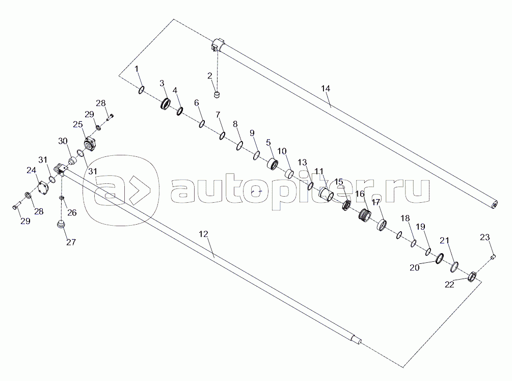 TELESCOPING CYLINDER II D00631178410200000_6400Y