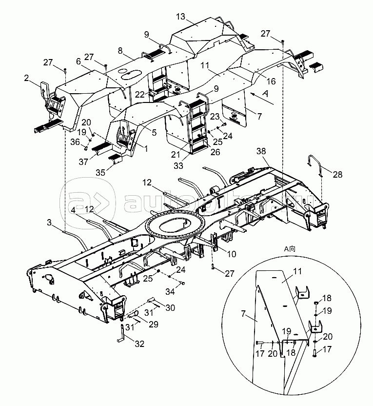 WHEEL HOUSING AND ITS INSTALLATION D00757915210000003Y