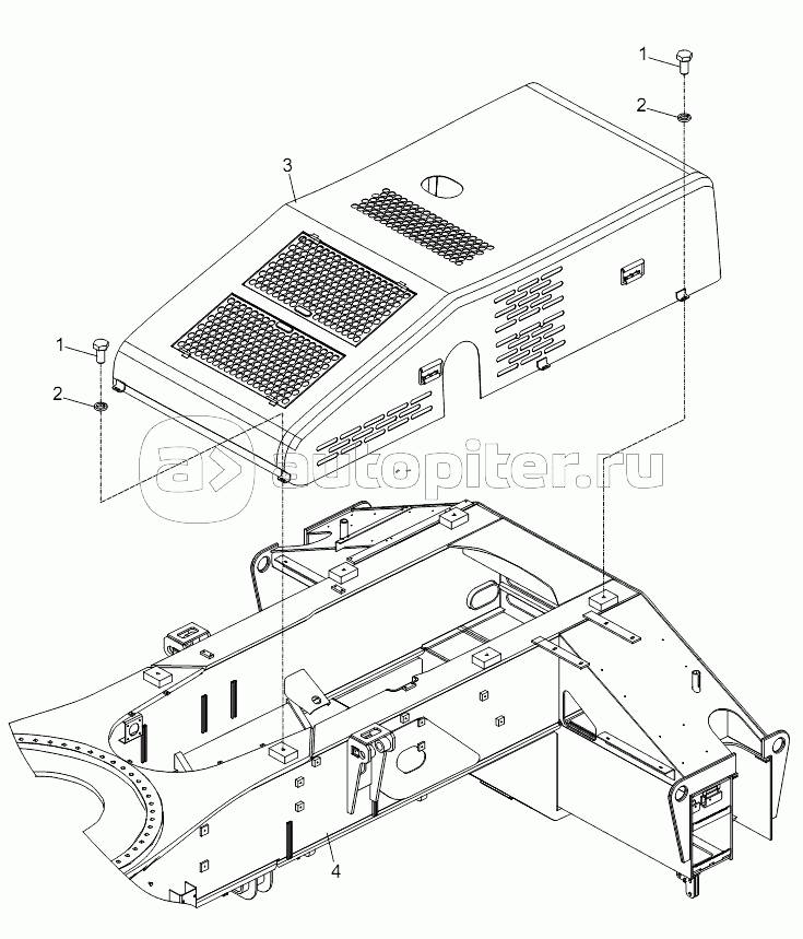 ENGINE HOUSING AND ITS INSTALLATION D00757915100000000Y