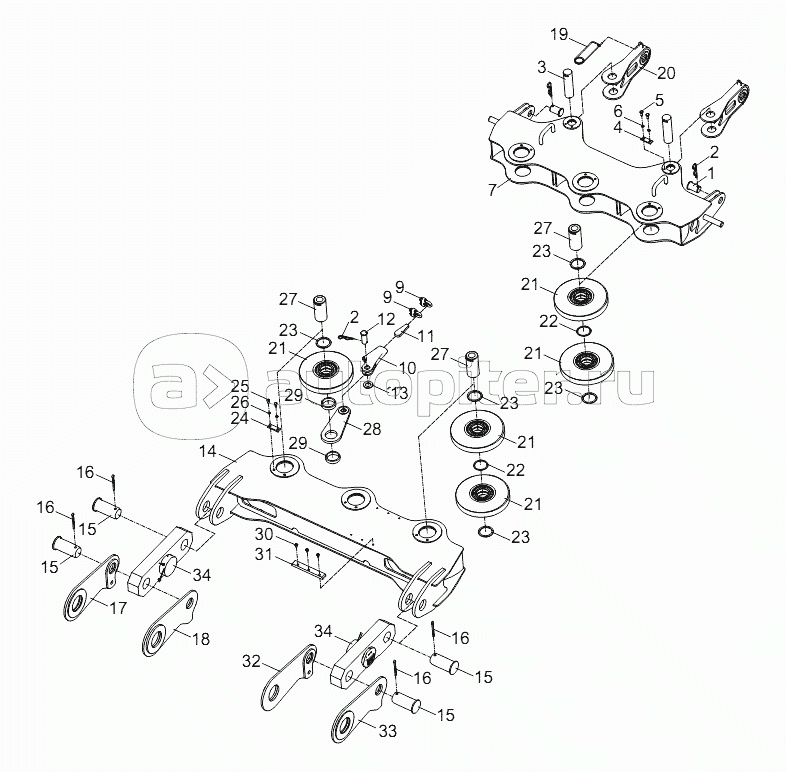DERRICKING PULLEY BLOCK D00663112100000000Y