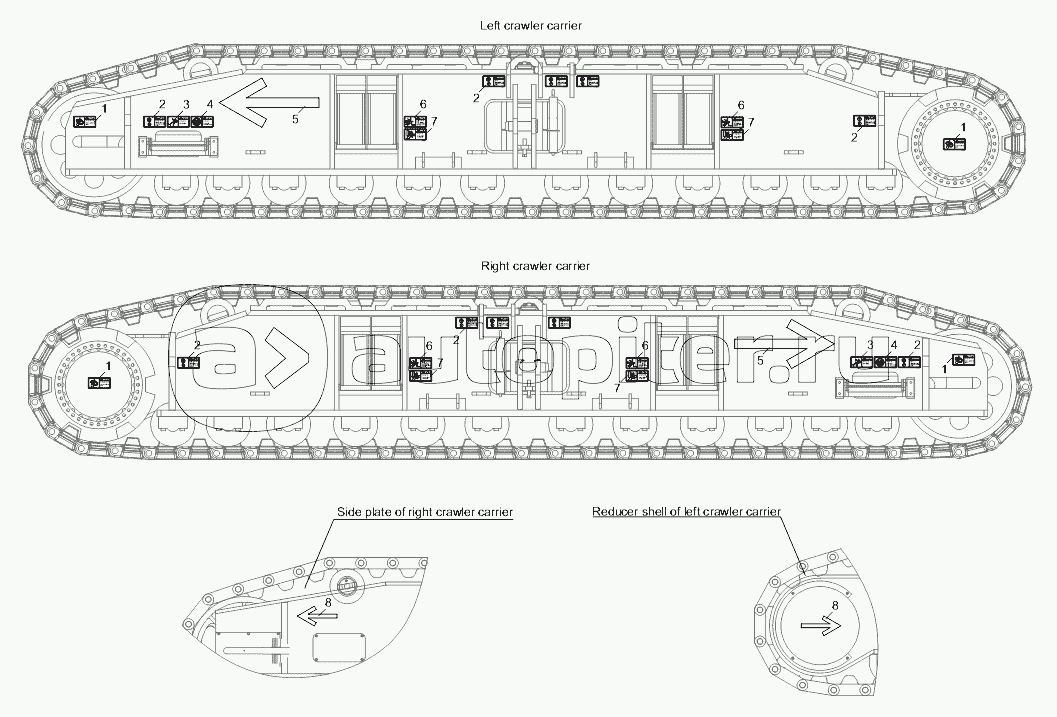 INSTALLATION OF SIGNS ON CRANE UNDERCARRIAGE D00663117000800000Y
