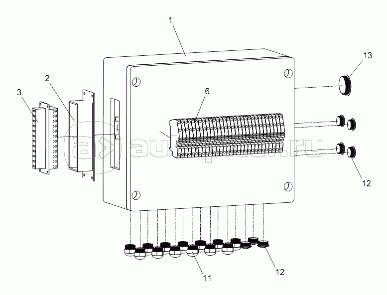 WIRE HARNESS OF JUNCTION BOX (4) D00663116300240001Y
