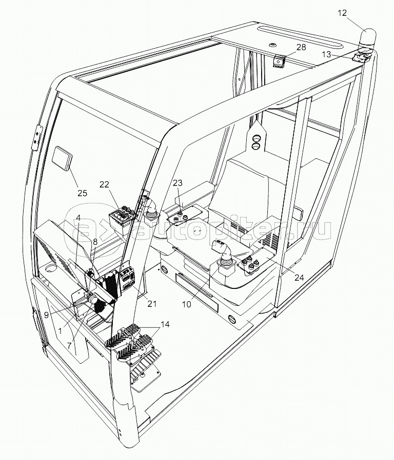 OPERATOR’S CAB ELECTRICS D00663116200000000Y