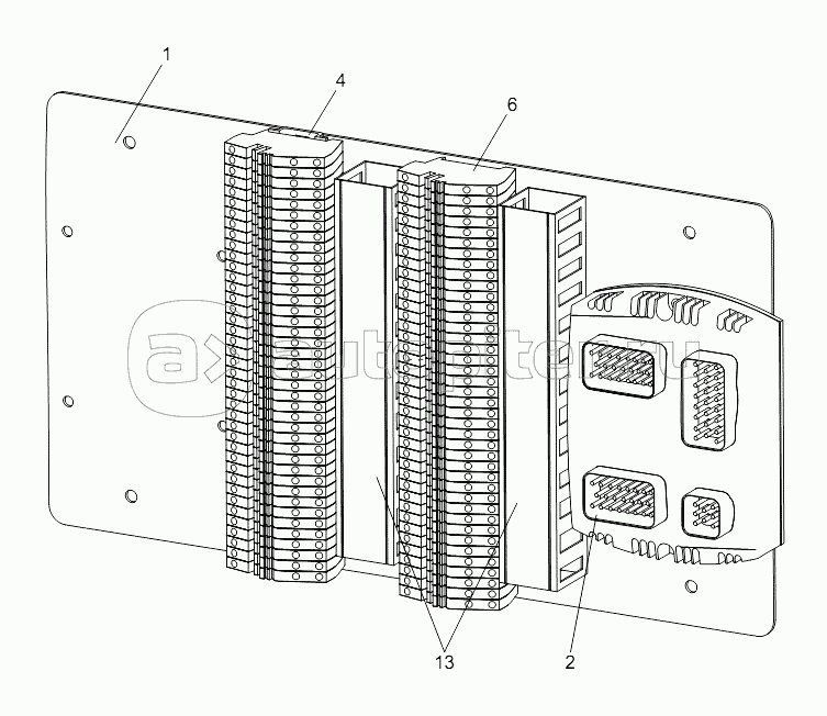 ELECTRICAL CONTROL BOX ASSY FOR OPERATOR'S CAB D00663116200210001Y