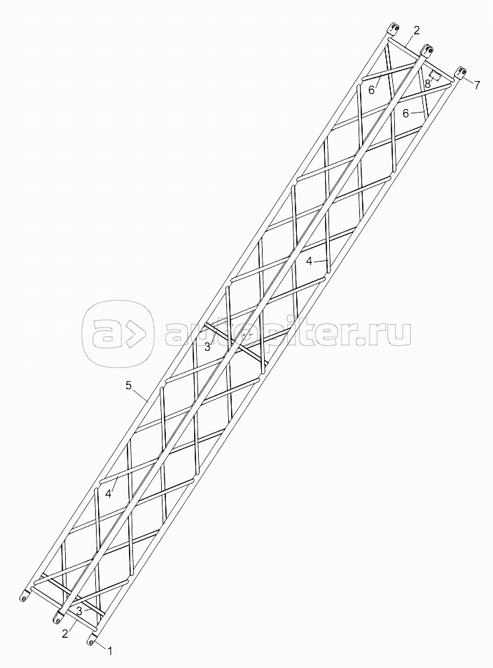 6M FIXED JIB INTERMEDIATE SECTION D00663020200600000Y
