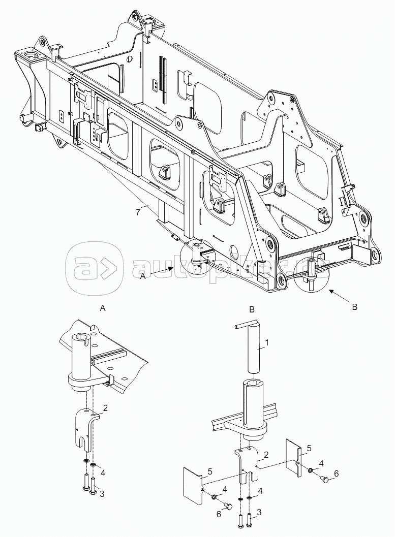 FIXING DEVICE FOR SLEWING TABLE D00663114700200000Y