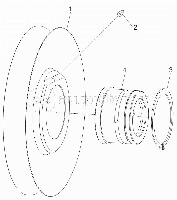 MOVEABLE PULLEY ASSY. ON A-FRAME D00663031800200000Y